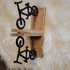 Bike book case holders